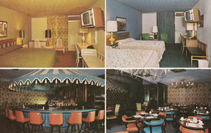 Presidential Inn - Old Postcard Photo